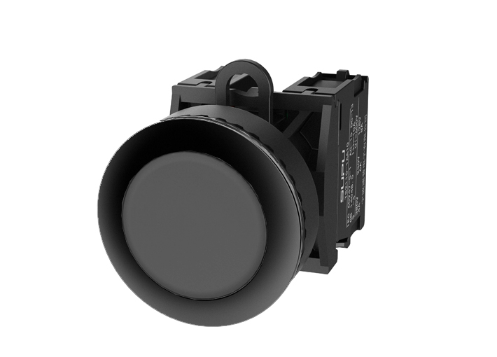 Фото TS2530-0AL60-S10 SUPU — Кнопка плоская (черная) TS2530-0AL60-S10