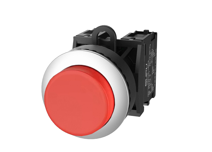 Фото TS2530-0BM10-R10 SUPU — Кнопка выпуклая (красная) TS2530-0BM10-R10