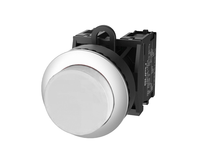 Фото TS2530-0BM50-S10 SUPU — Кнопка выпуклая (белая) TS2530-0BM50-S10