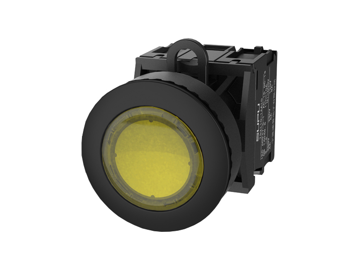 Фото TS2533-0BM30-S10 SUPU — Кнопка выпуклая (желтая) TS2533-0BM30-S10