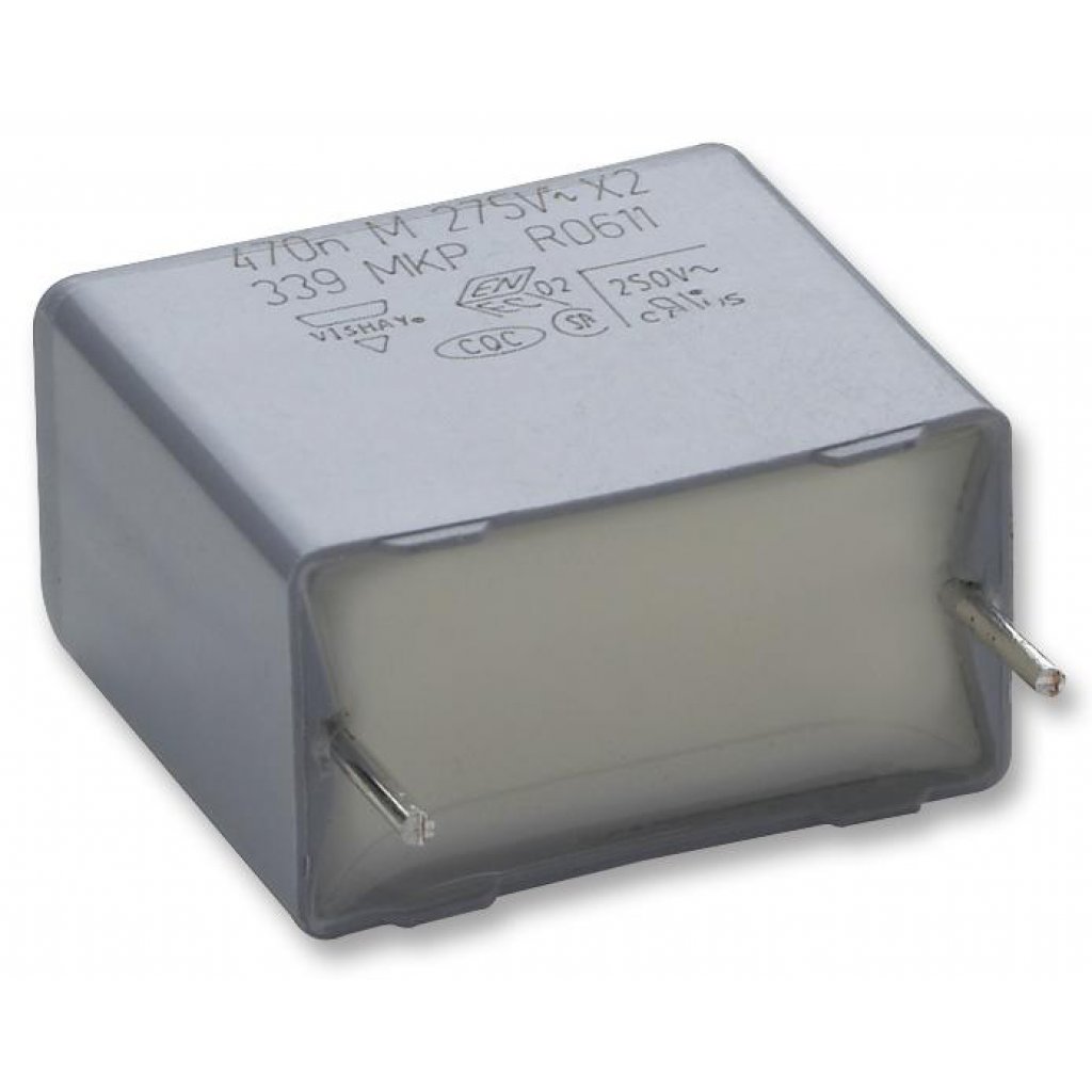 Фото фильтр X2  0.10uF 300Vac VISHAY — BFC233841104 — Конденсаторы помехоподавляющие — VISHAY