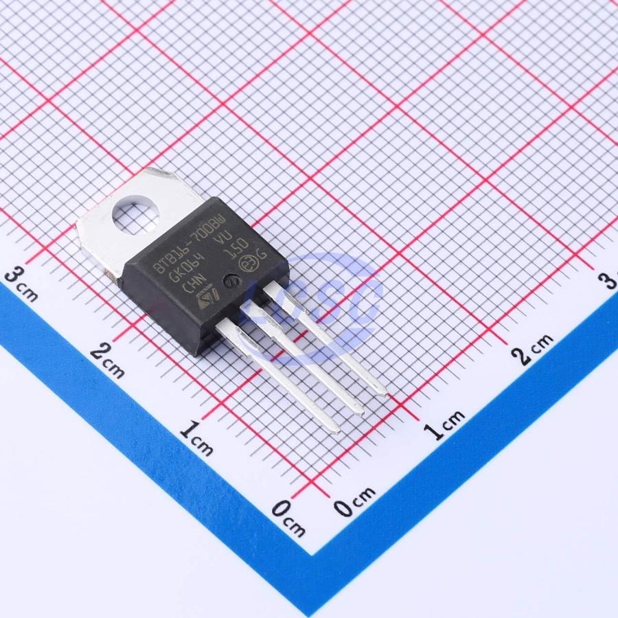 Фото BTB16-700BWRG ST Microelectronics — BTB16-700BWRG — Симисторы (Triac) — ST Microelectronics