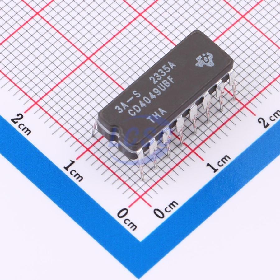 Фото 4049UBF Texas Instruments — CD4049UBF