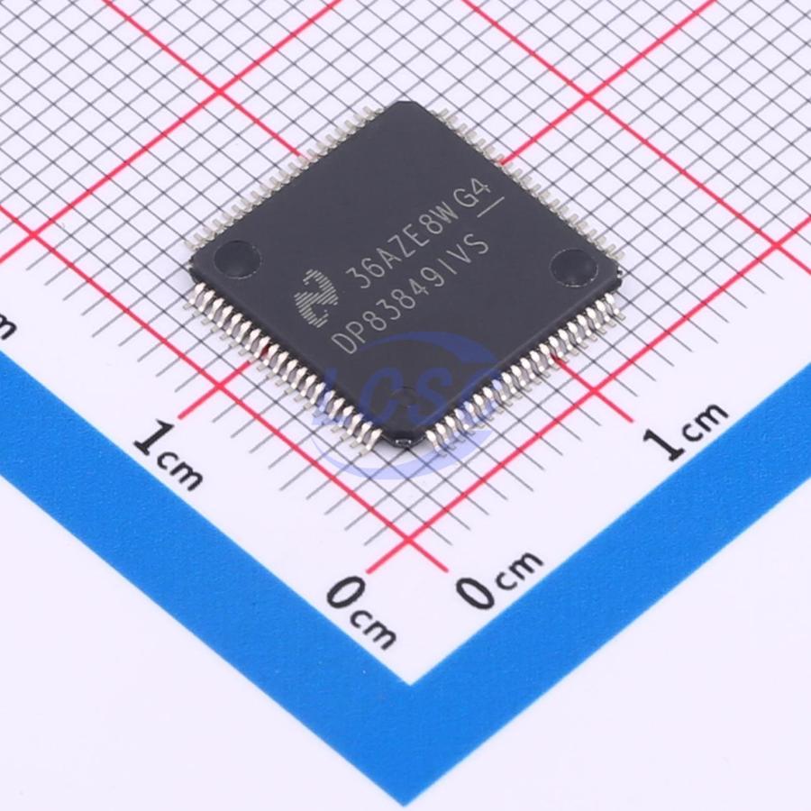 Фото DP83849IVS/NOPB Texas Instruments — DP83849IVS/NOPB — Телекоммуникационные интерфейсы — Texas Instruments