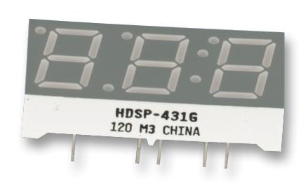 Фото HDSP-433G Broadcom — HDSP-433G — Сегментные индикаторы — Broadcom