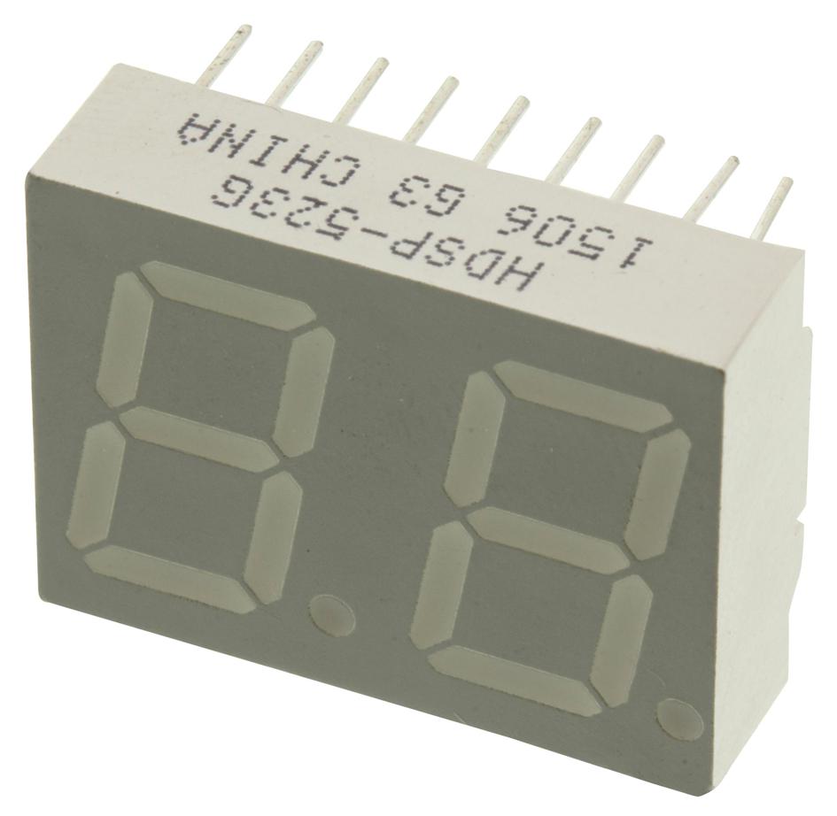 Фото HDSP-523G Broadcom — HDSP-523G — Сегментные индикаторы — Broadcom
