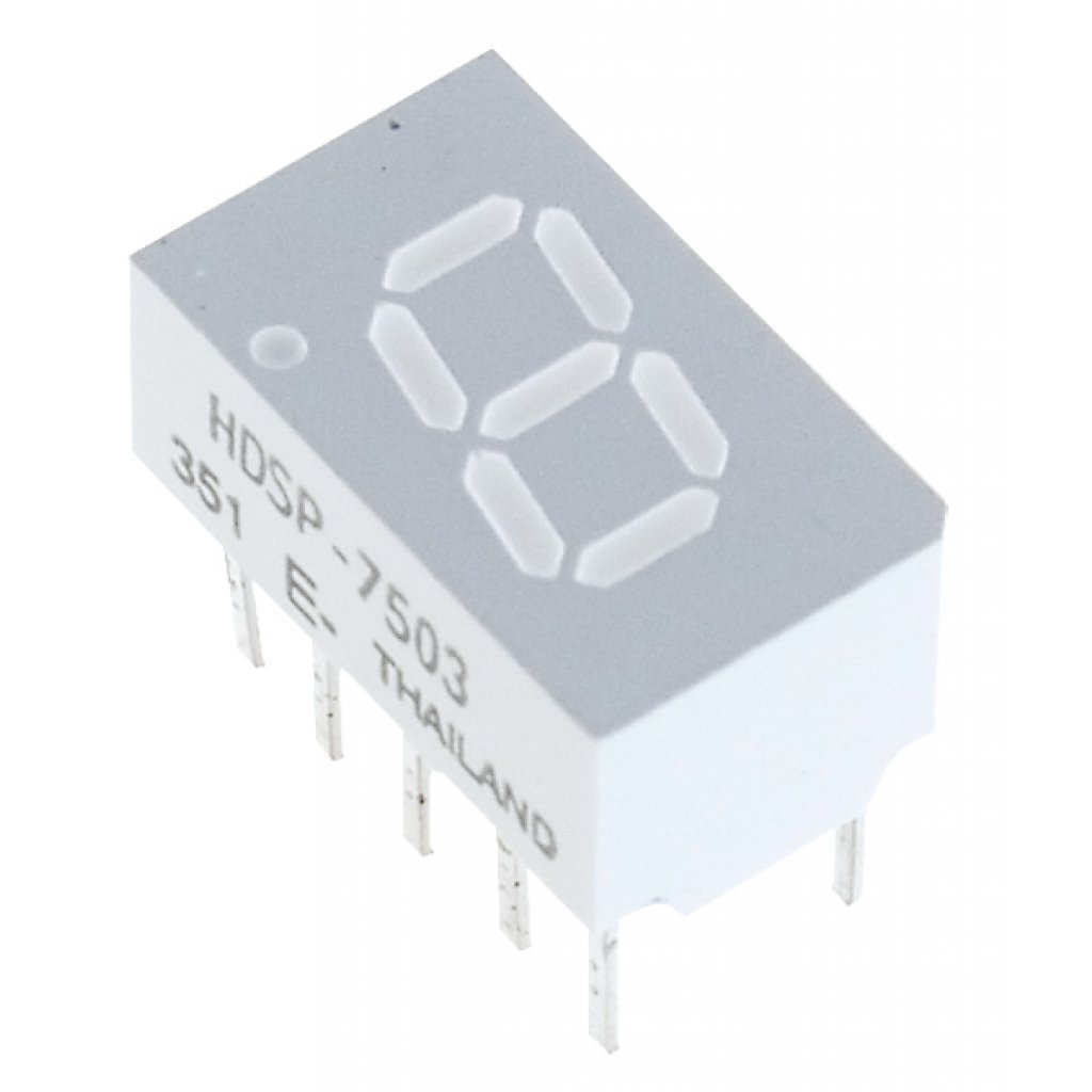 Фото HDSP-7503 Broadcom — HDSP-7503 — Сегментные индикаторы — Broadcom