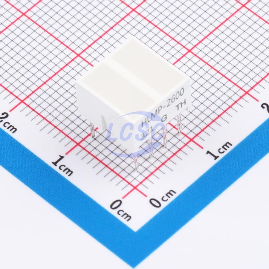 Фото HLMP-2600 Broadcom — HLMP-2600 — Мнемонические и шкальные индикаторы — Broadcom