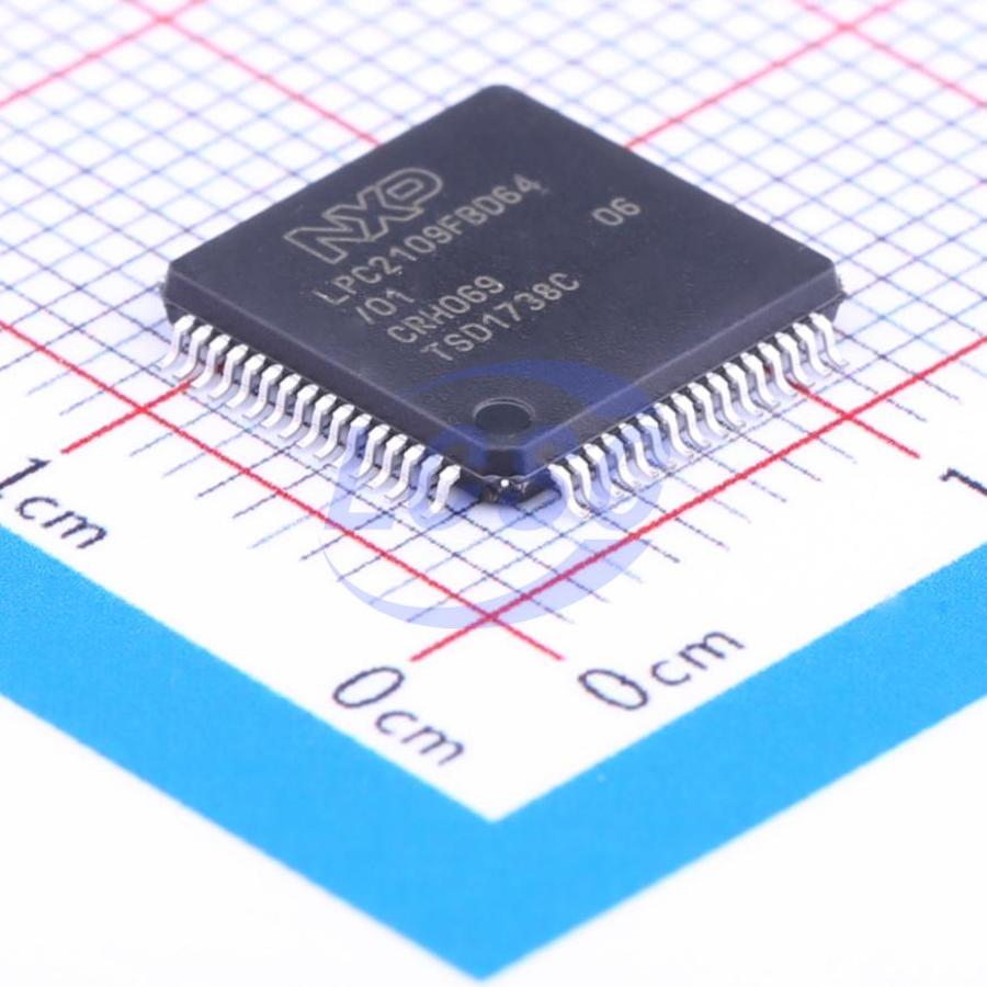 Фото LPC2109FBD64/01,15 NXP / Philips — LPC2109FBD64/01,15 — Микроконтроллеры NXP — NXP / Philips