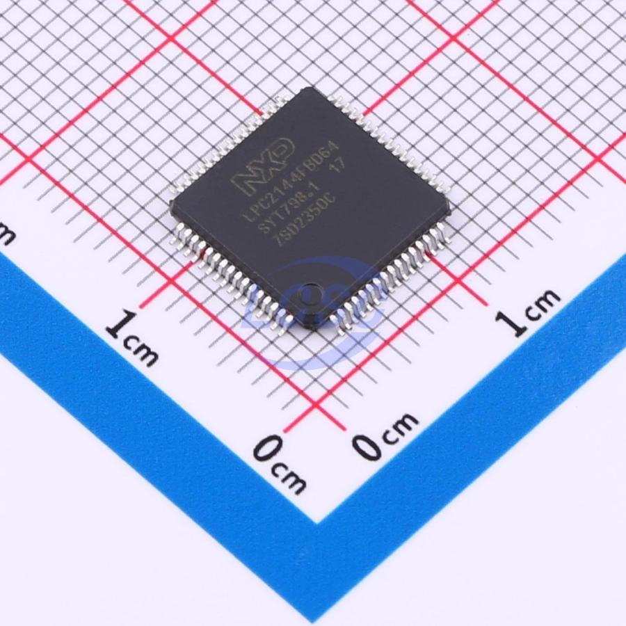 Фото LPC2144FBD64,151 NXP / Philips — LPC2144FBD64,151 — Микроконтроллеры NXP — NXP / Philips