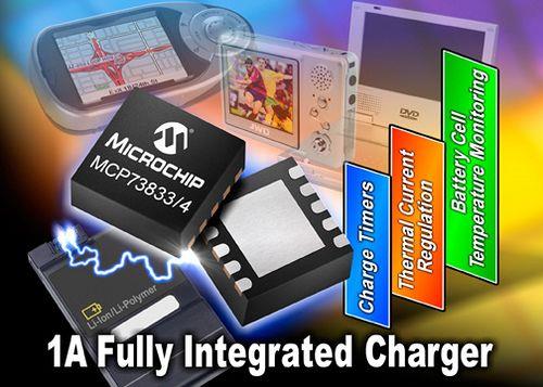 Фото MCP73833-CNI/UN Microchip Technology Inc. — MCP73833-CNI/UN — Контроллеры заряда батарей — Microchip Technology Inc.