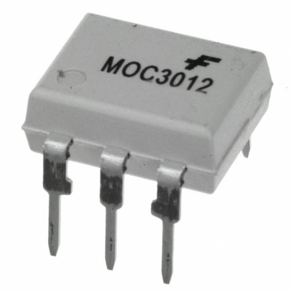 Фото MOC3012M ON Semiconductor — MOC3012M — Оптопары с симисторным выходом — ON Semiconductor