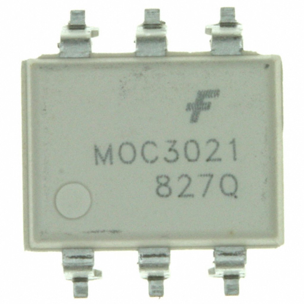 Фото MOC3021SR2M ON Semiconductor — MOC3021SR2M — Оптопары с симисторным выходом — ON Semiconductor