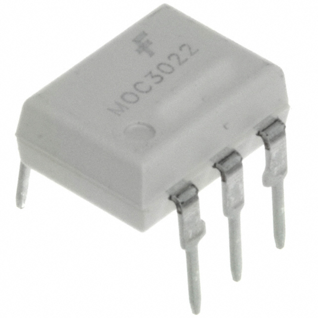 Фото MOC3022VM ON Semiconductor — MOC3022VM — Оптопары с симисторным выходом — ON Semiconductor