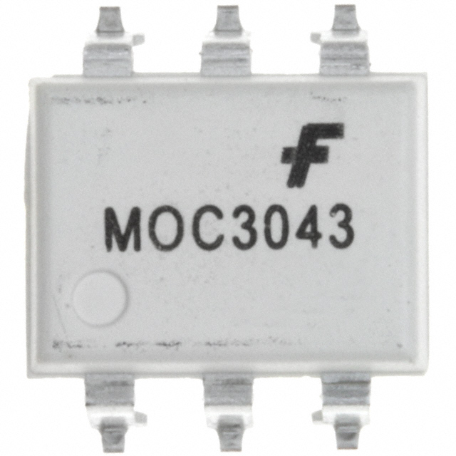 Фото MOC3043SR2M ON Semiconductor — MOC3043SR2M — Оптопары с симисторным выходом — ON Semiconductor