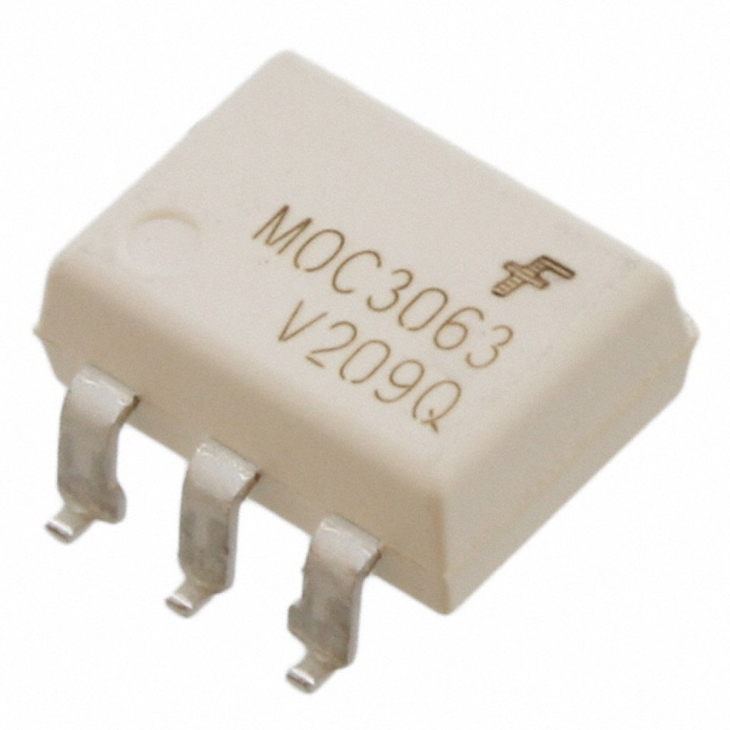 Фото MOC3063SVM ON Semiconductor — MOC3063SVM — Оптопары с симисторным выходом — ON Semiconductor