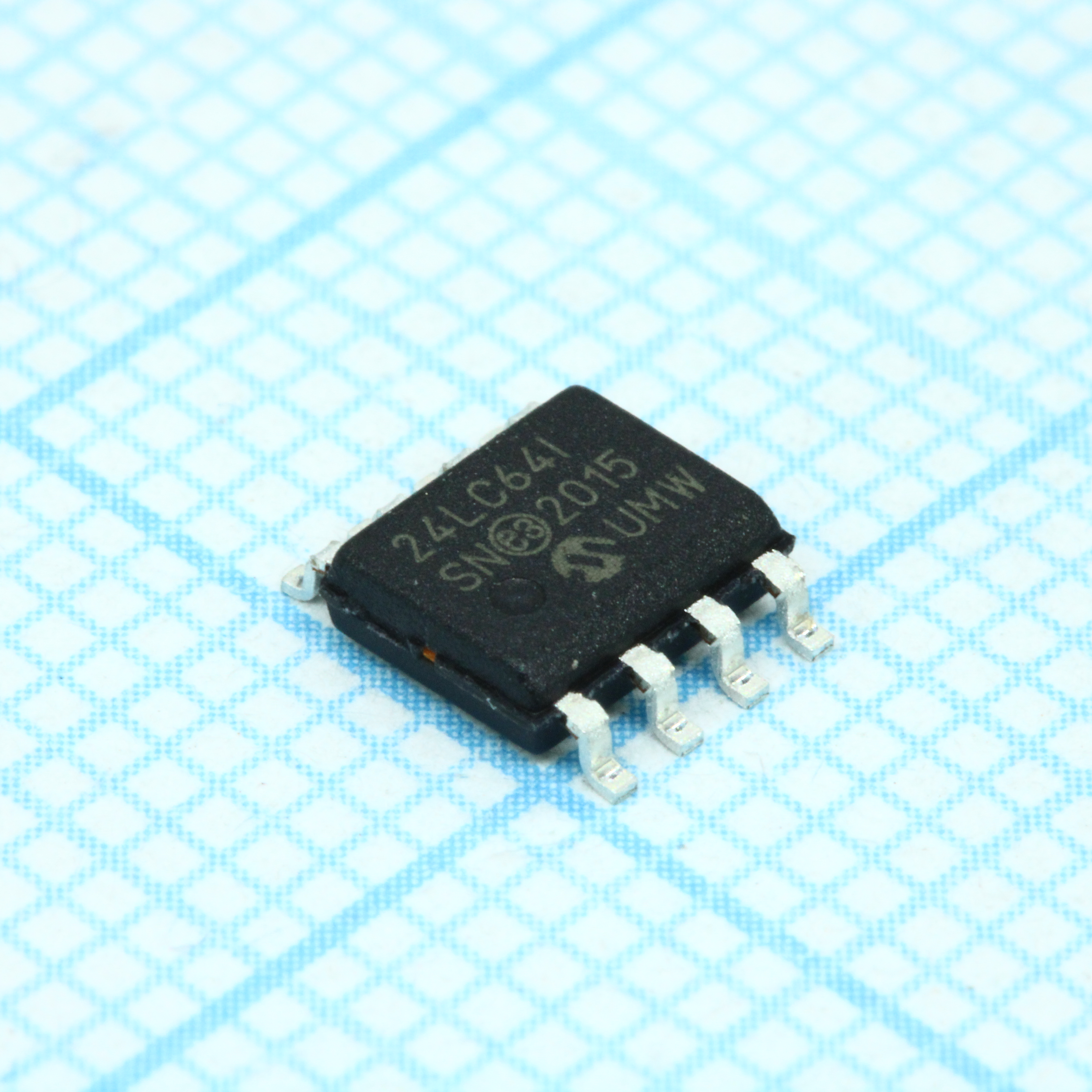 Фото 24C64SI Microchip Technology Inc. — 24LC64T-I/SN