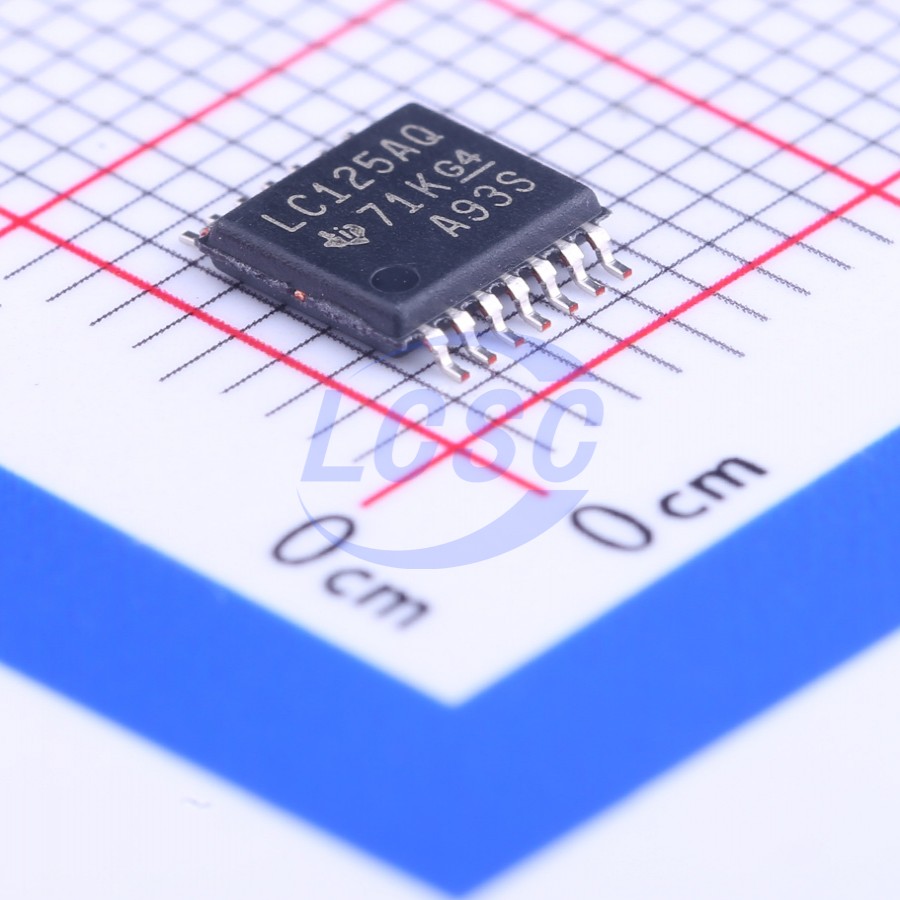 Фото 74LVC125AQPWRQ1 Texas Instruments — SN74LVC125AQPWRQ1