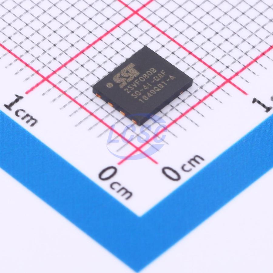 Фото SST25VF080B-50-4I-QAF Microchip Technology Inc. — SST25VF080B-50-4I-QAF — Flash память — Microchip Technology Inc.