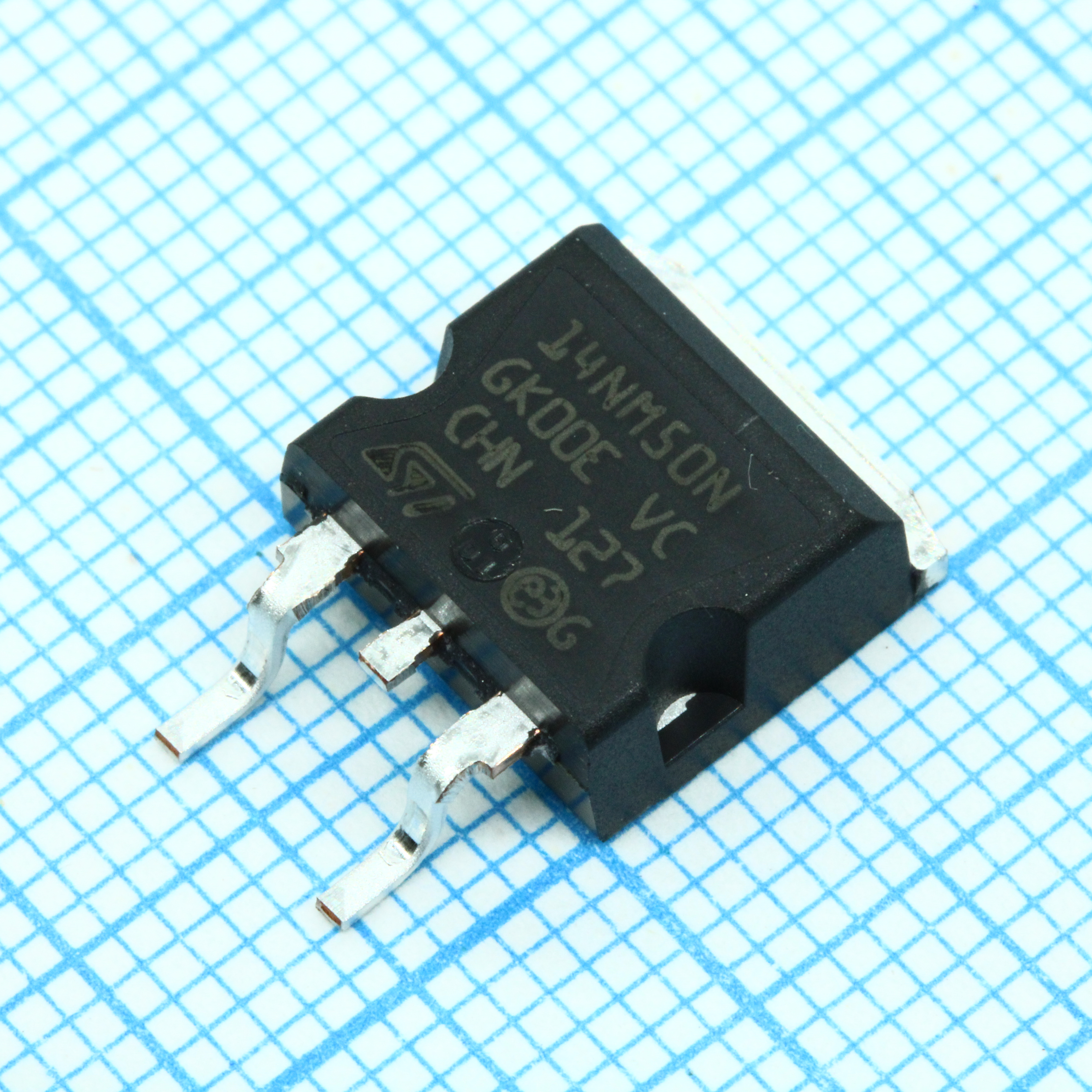 Фото STB14NM50N ST Microelectronics — STB14NM50N — Одиночные MOSFET транзисторы — ST Microelectronics