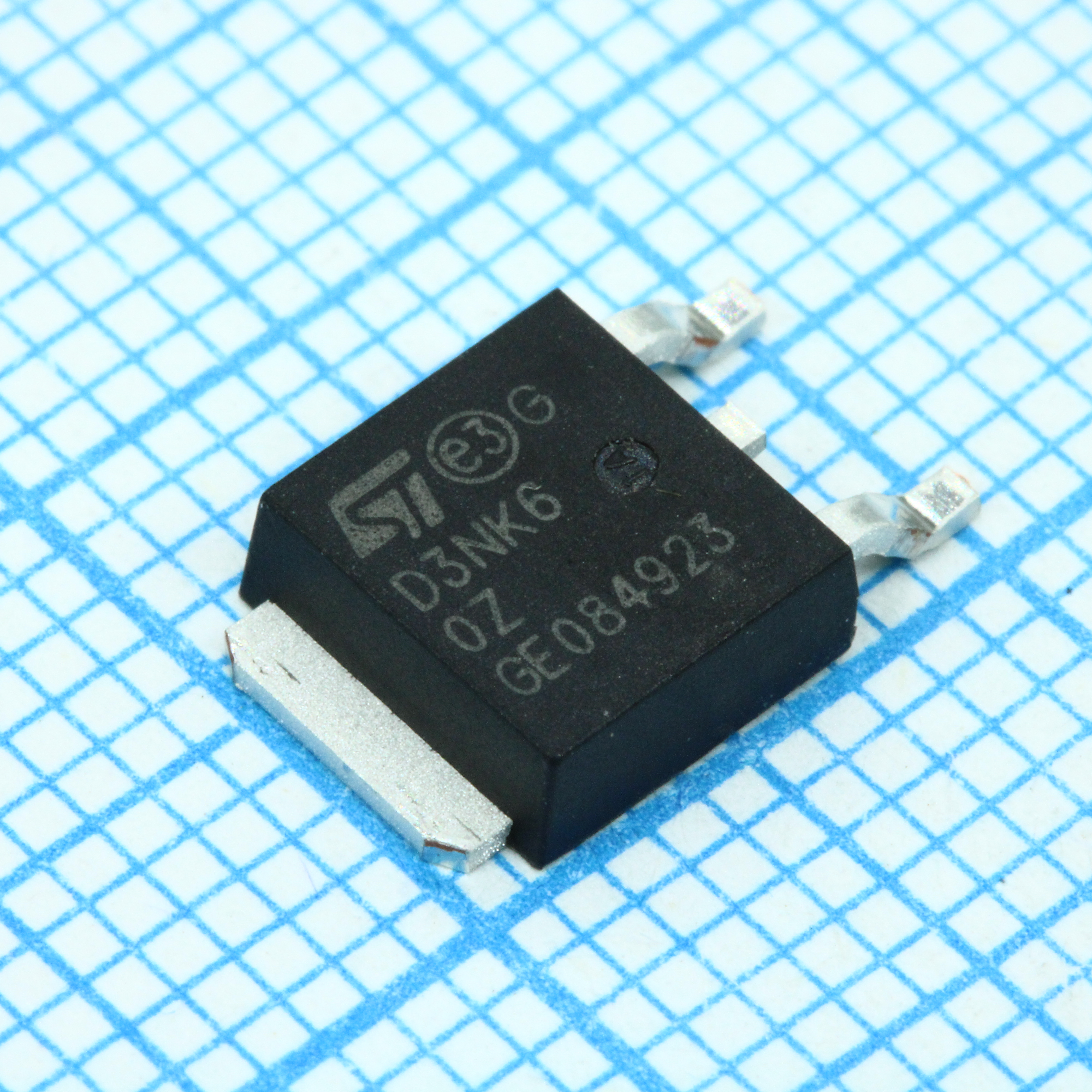 Фото STD3NK60ZT4 ST Microelectronics — STD3NK60ZT4 — Одиночные MOSFET транзисторы — ST Microelectronics