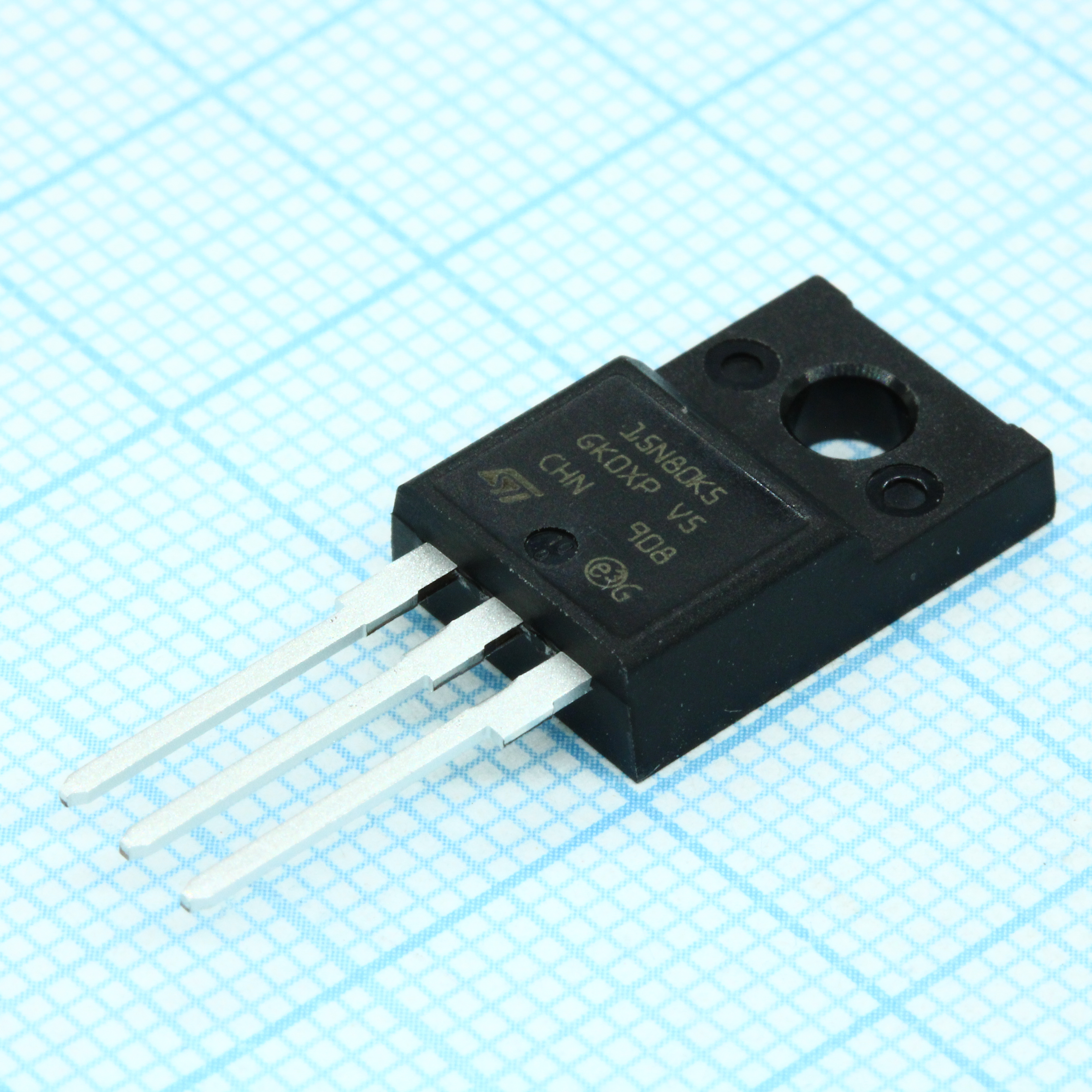 Фото STF15N80K5 ST Microelectronics — STF15N80K5 — Одиночные MOSFET транзисторы — ST Microelectronics