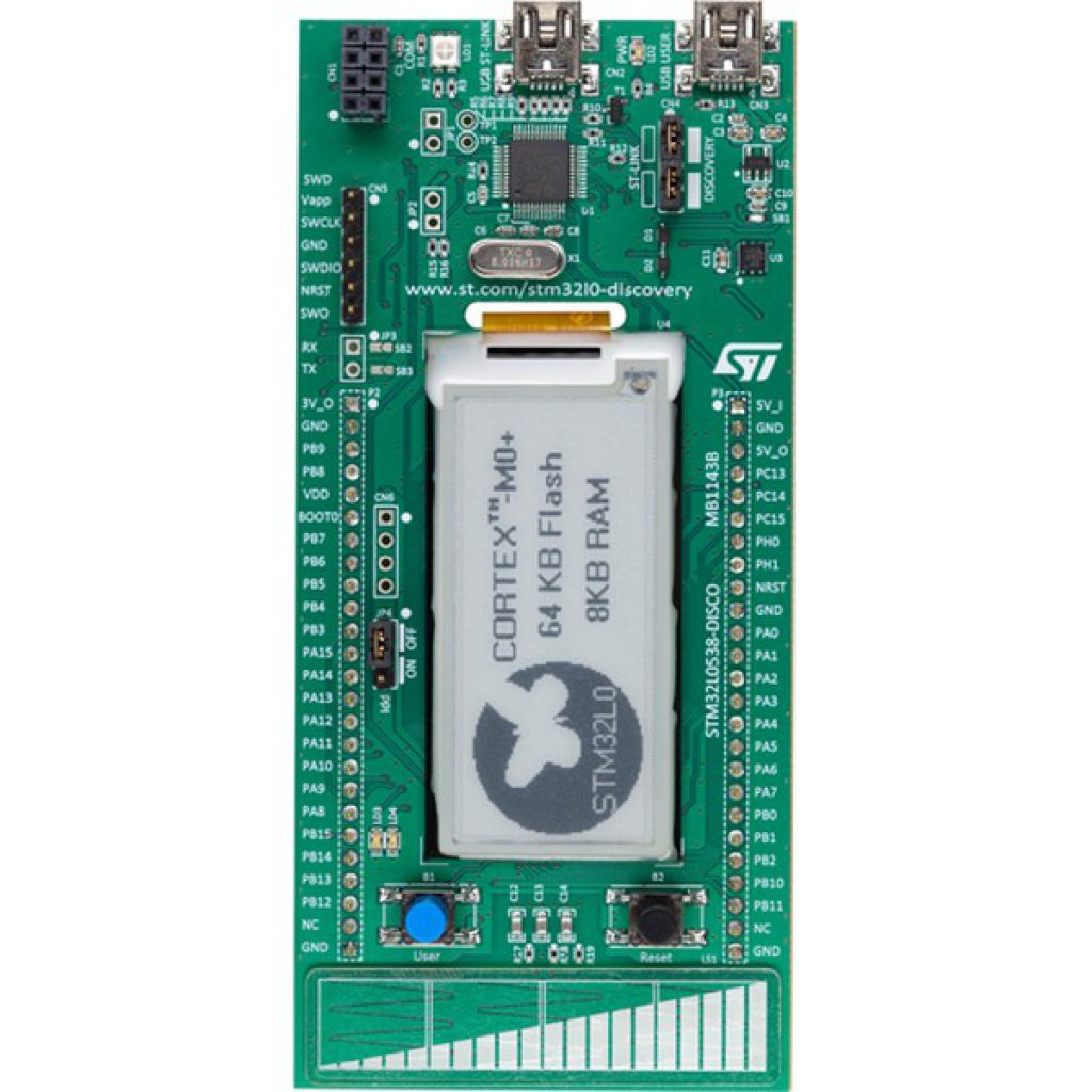 Фото STM32L0538-DISCO ST Microelectronics — STM32L0538-DISCO — Оценочные и отладочные платы — ST Microelectronics