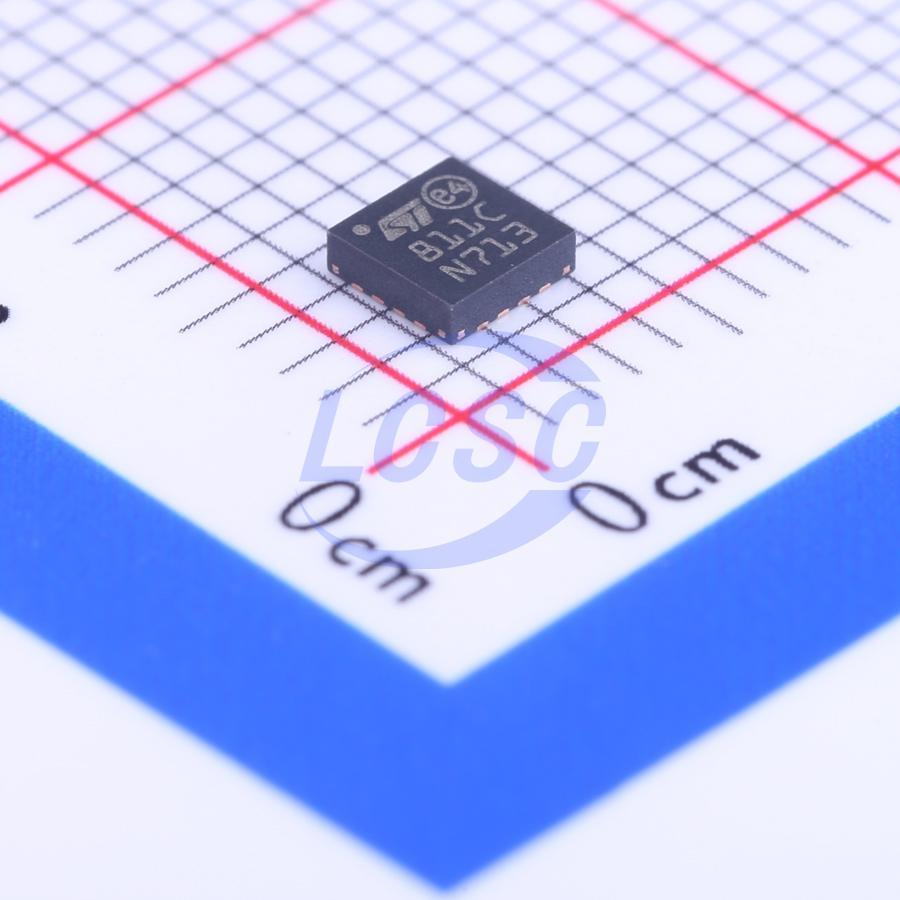 Фото STMPE811QTR ST Microelectronics — STMPE811QTR — Touch Screen контроллеры — ST Microelectronics