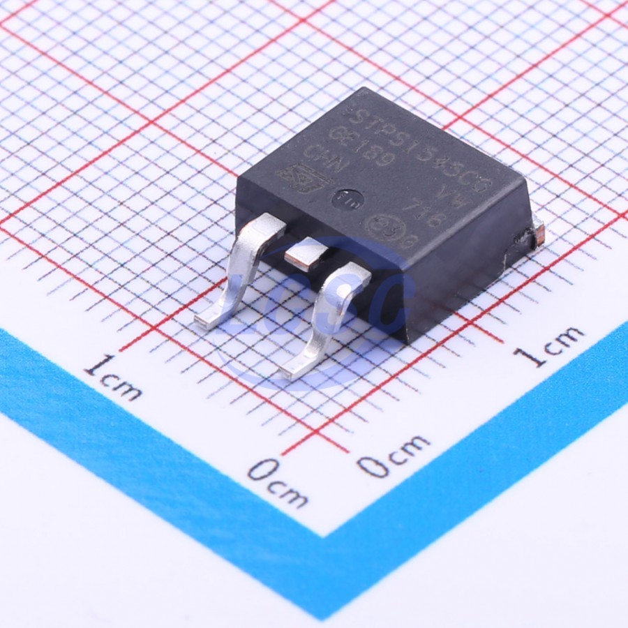 Фото STPS1545CG-TR ST Microelectronics — STPS1545CG-TR — Сборки диодов Шоттки — ST Microelectronics