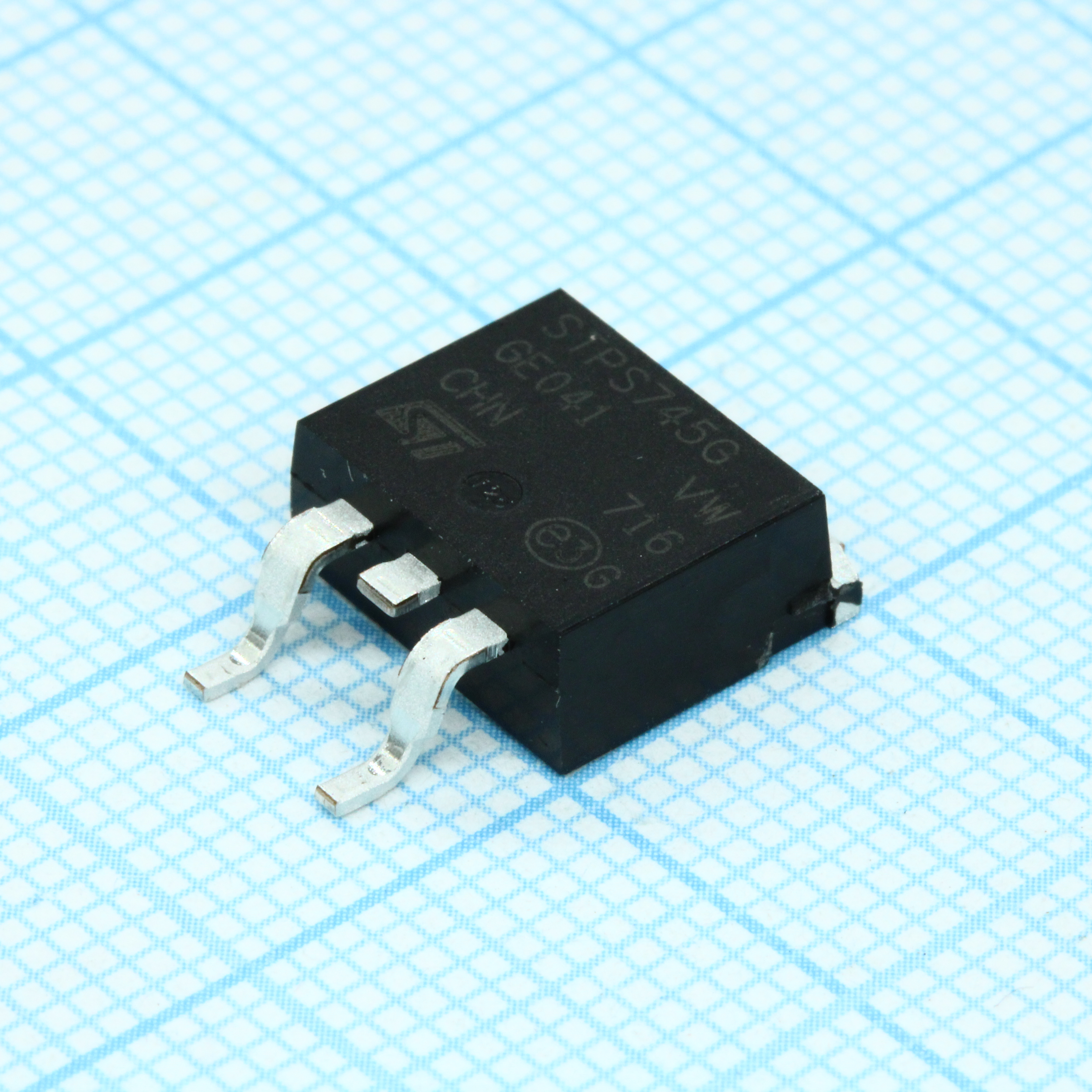 Фото Шоттки  45В  7.5А ST Microelectronics — STPS745G-TR — Одиночные диоды Шоттки — ST Microelectronics