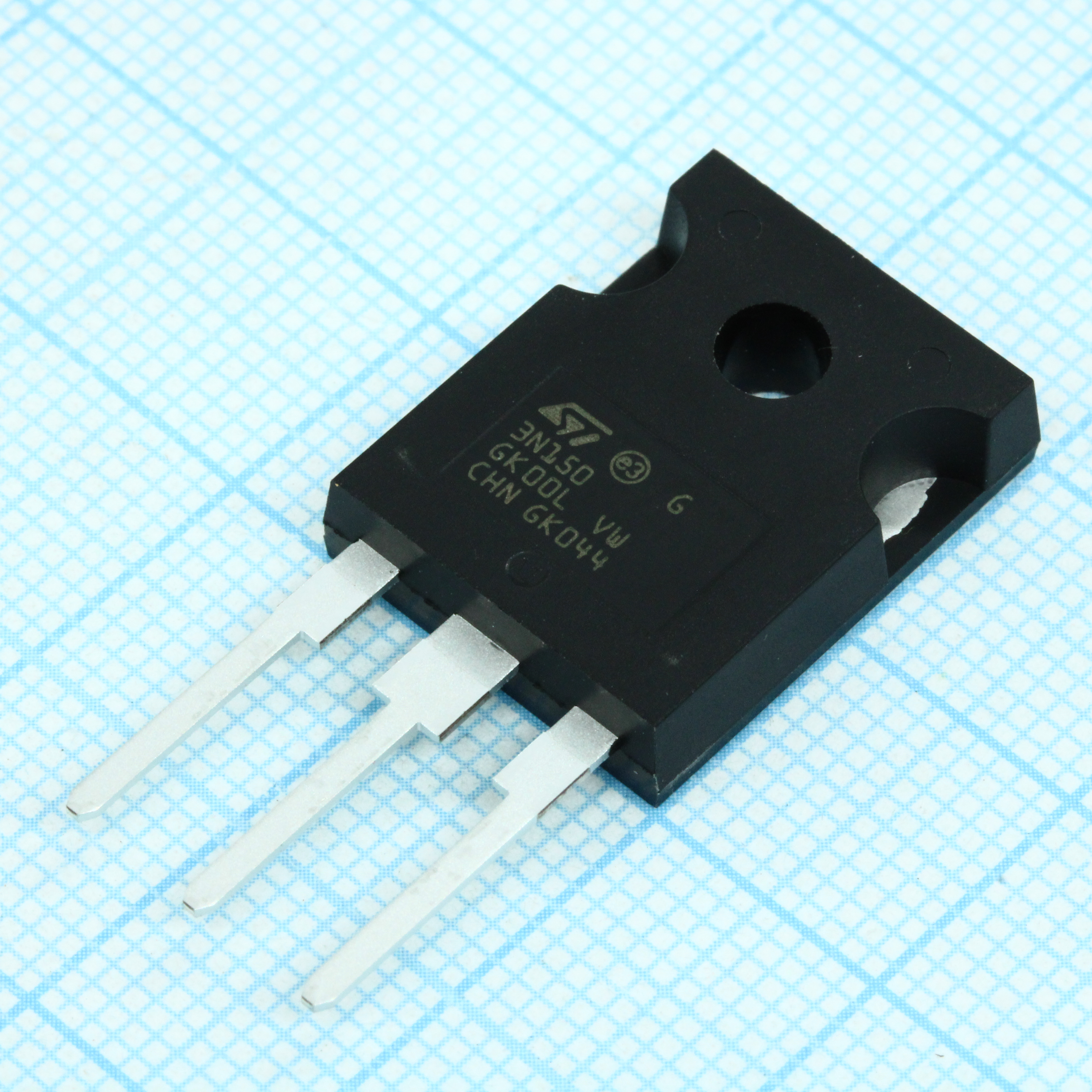 Фото STW3N150 ST Microelectronics — STW3N150 — Одиночные MOSFET транзисторы — ST Microelectronics
