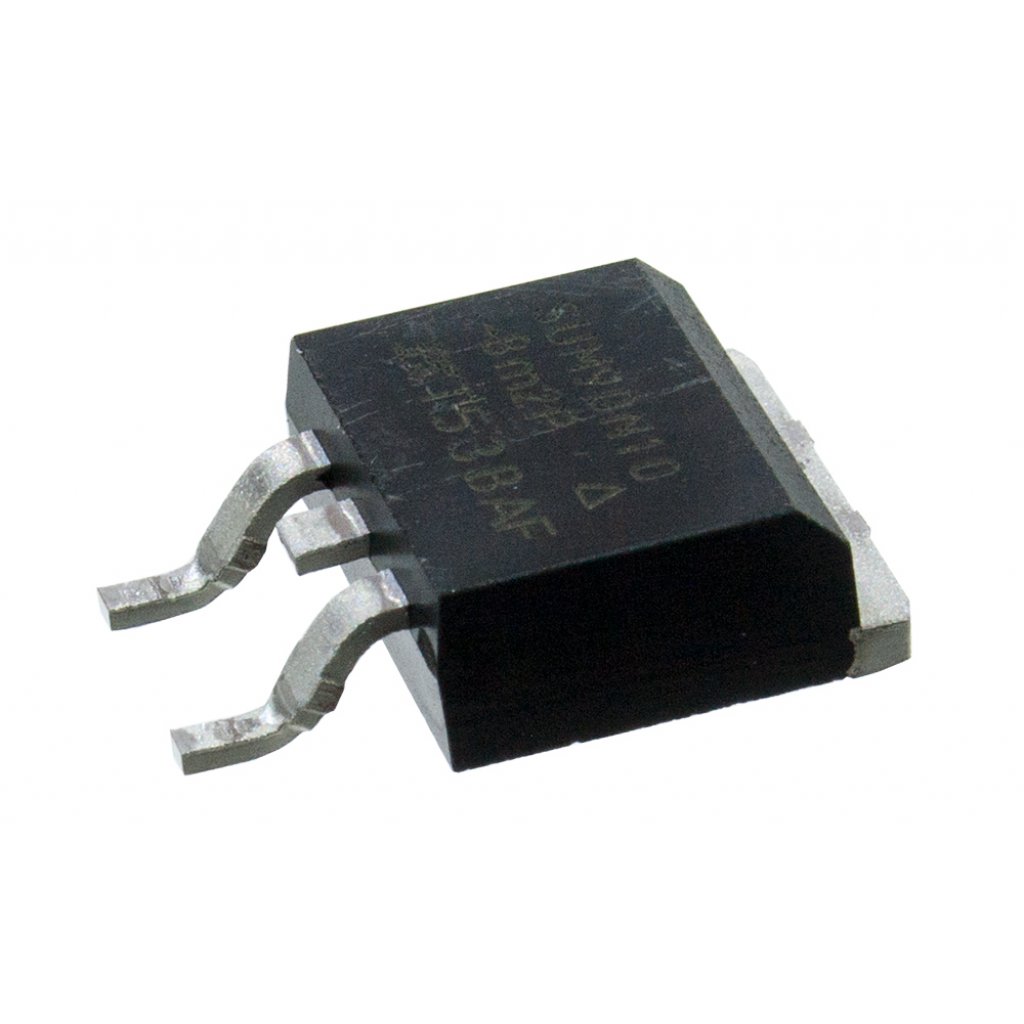 Фото SUM90N10-8M2P-E3 VISHAY — SUM90N10-8M2P-E3 — Одиночные MOSFET транзисторы — VISHAY
