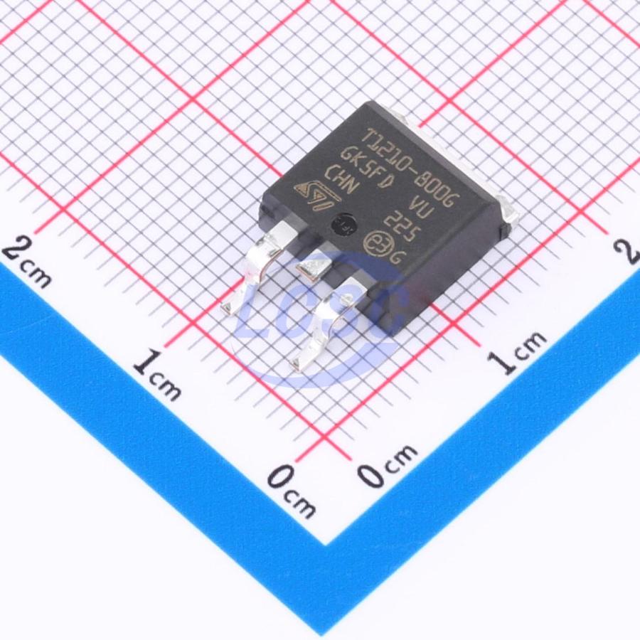 Фото T1210-800G-TR ST Microelectronics — T1210-800G-TR — Симисторы (Triac) — ST Microelectronics