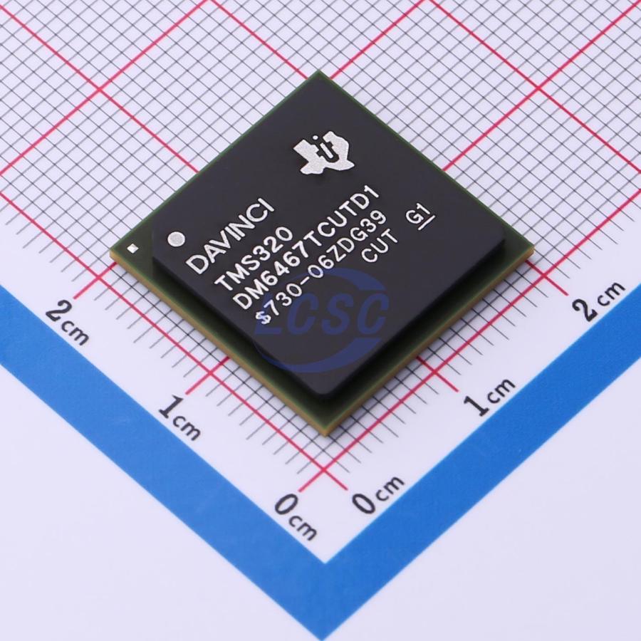 Фото TMS320DM6467TCUTD1 Texas Instruments — TMS320DM6467TCUTD1 — Разное — Texas Instruments