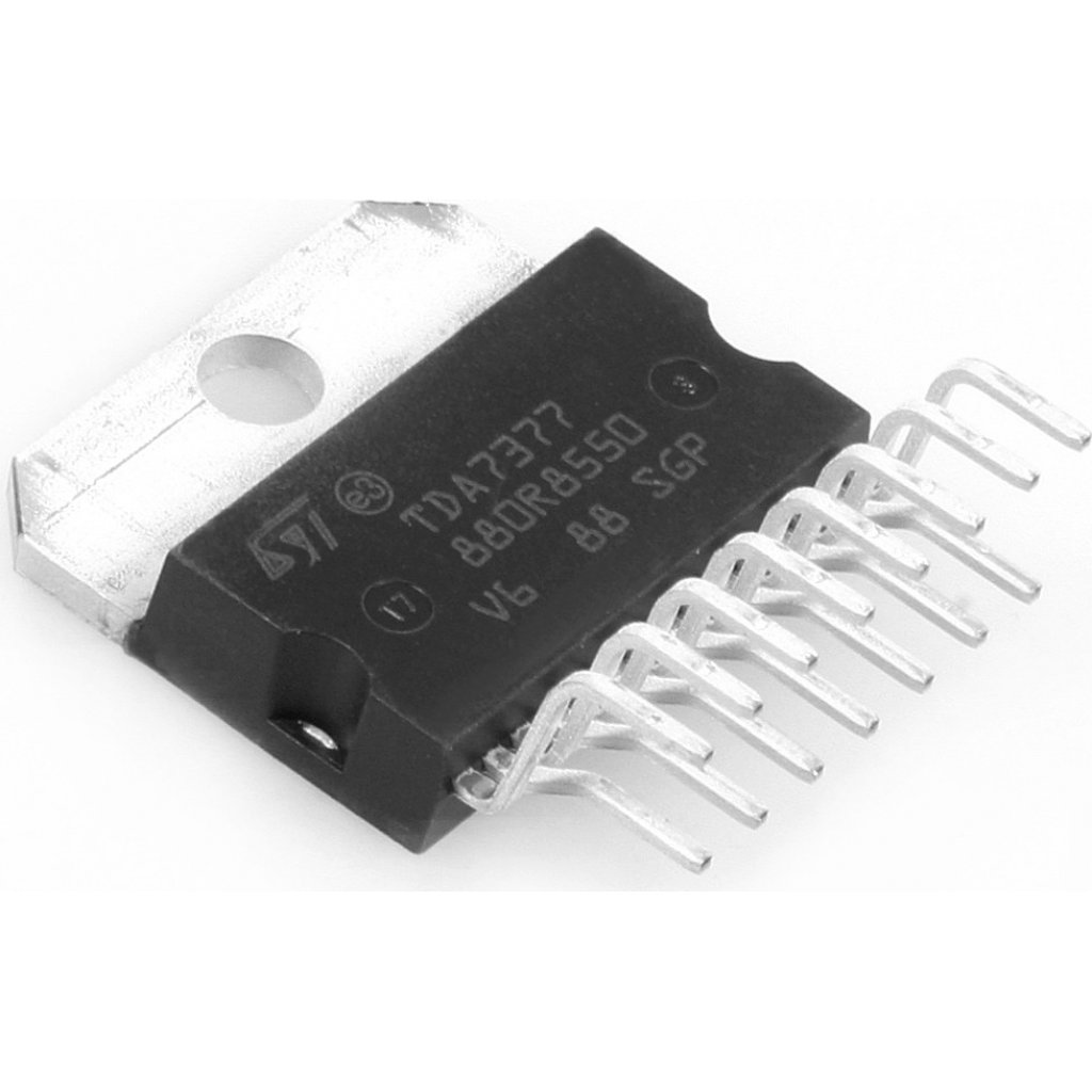 Фото TDA7377(A) ST Microelectronics — TDA7377V — Микросхемы для УНЧ — ST Microelectronics