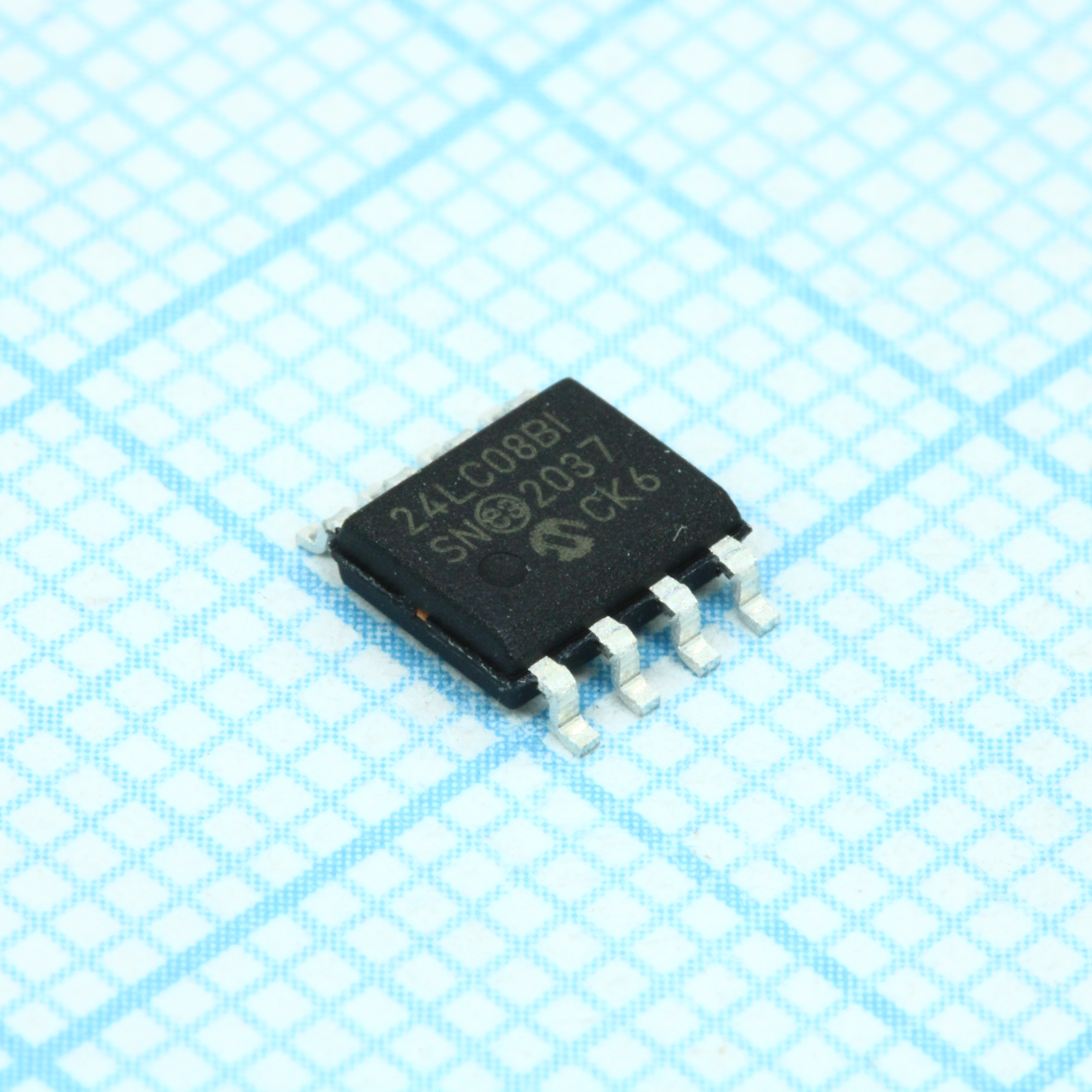 Фото 24C08SI Microchip Technology Inc. — 24LC08BT-I/SN