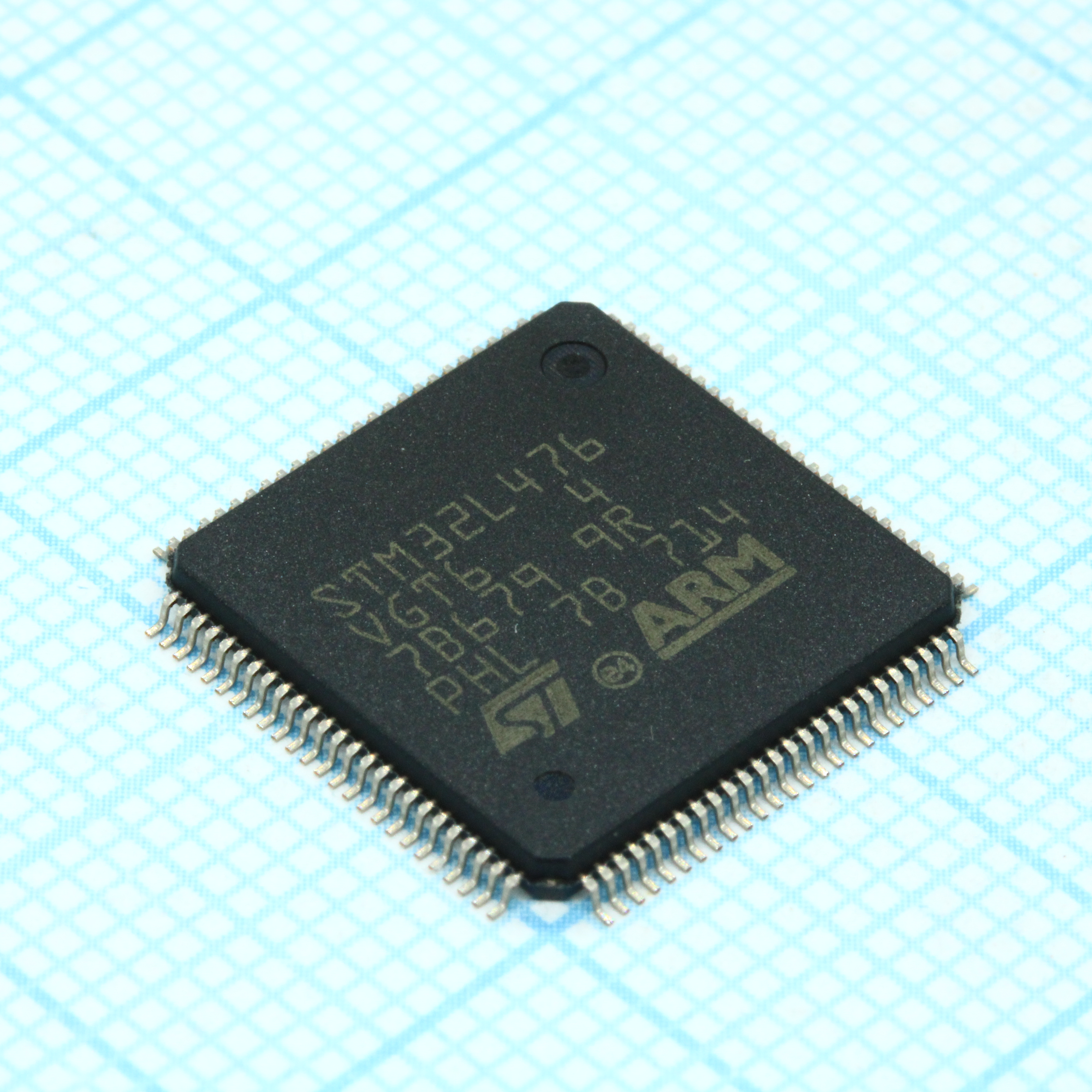 Фото STM32L476VGT6 ST Microelectronics — STM32L476VGT6 — Микроконтроллеры STM — ST Microelectronics