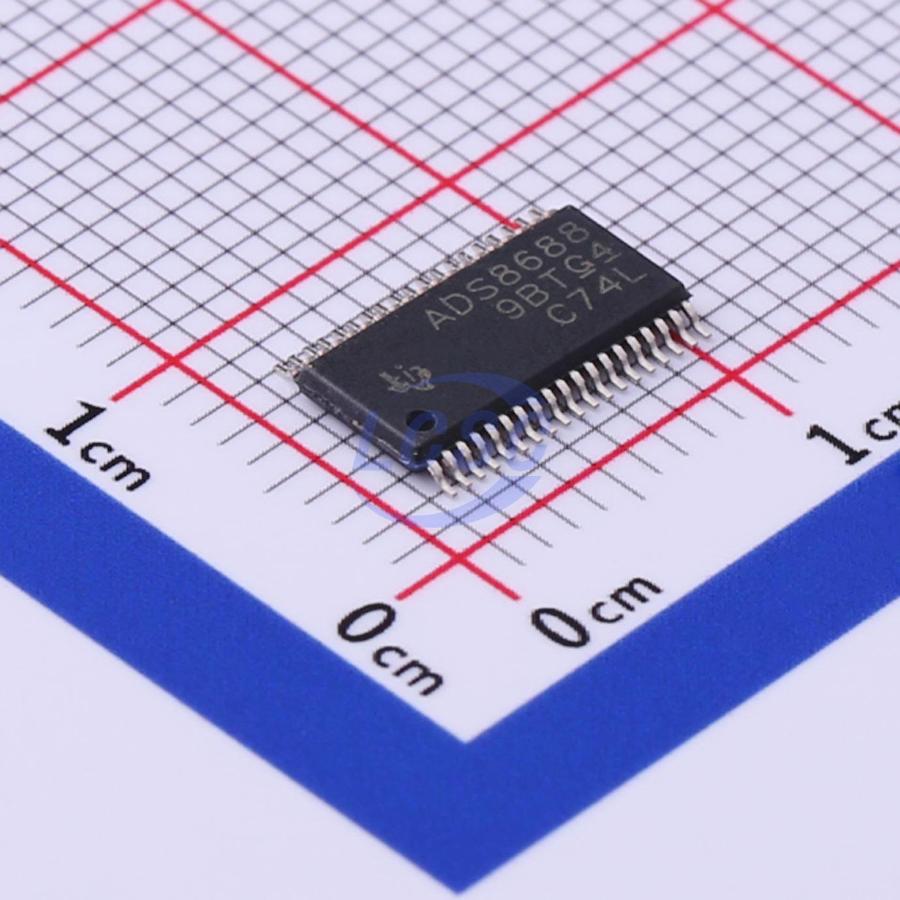 Фото ADS8688IDBTR Texas Instruments — ADS8688IDBTR — Аналого-Цифровые Преобразователи (АЦП) — Texas Instruments