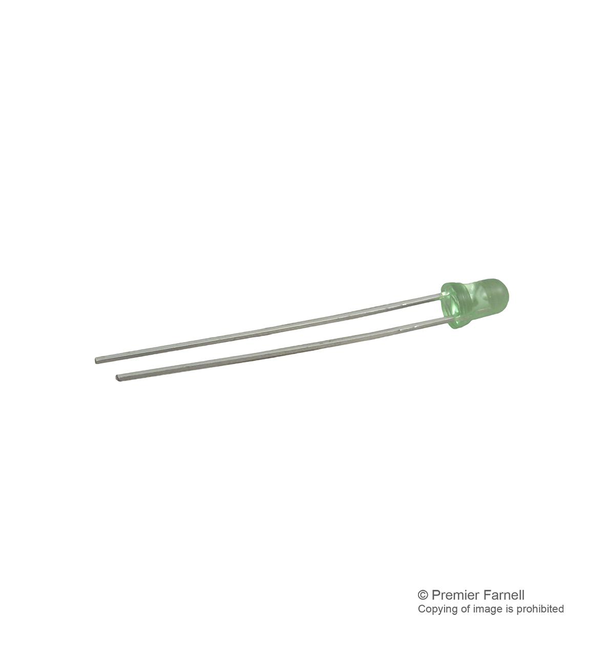 Фото HLMP-Y502-F0000 Broadcom — HLMP-Y502-F0000 — Выводные светодиоды — Broadcom