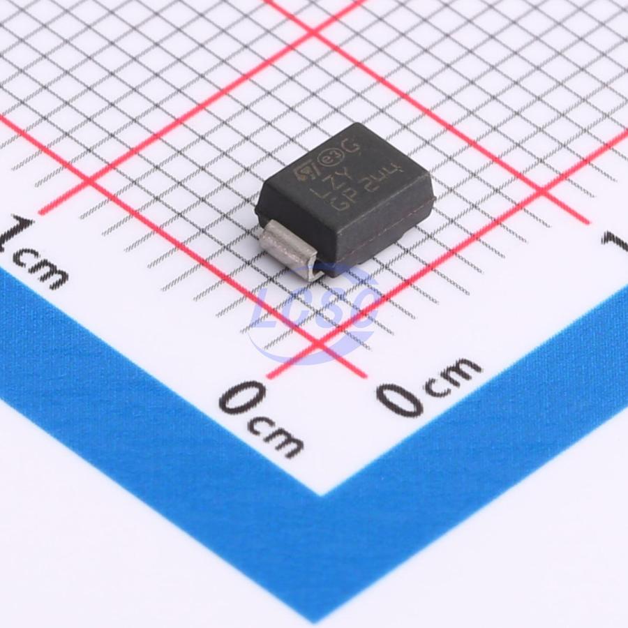 Фото SM6T16V5CAY ST Microelectronics — SM6T16V5CAY — Диоды защиты от перенапряжения (TVS) — ST Microelectronics