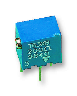 Фото К 20.00T63XB200KT20 VISHAY — T63XB203KT20 — Непроволочные многооборотные резисторы — VISHAY