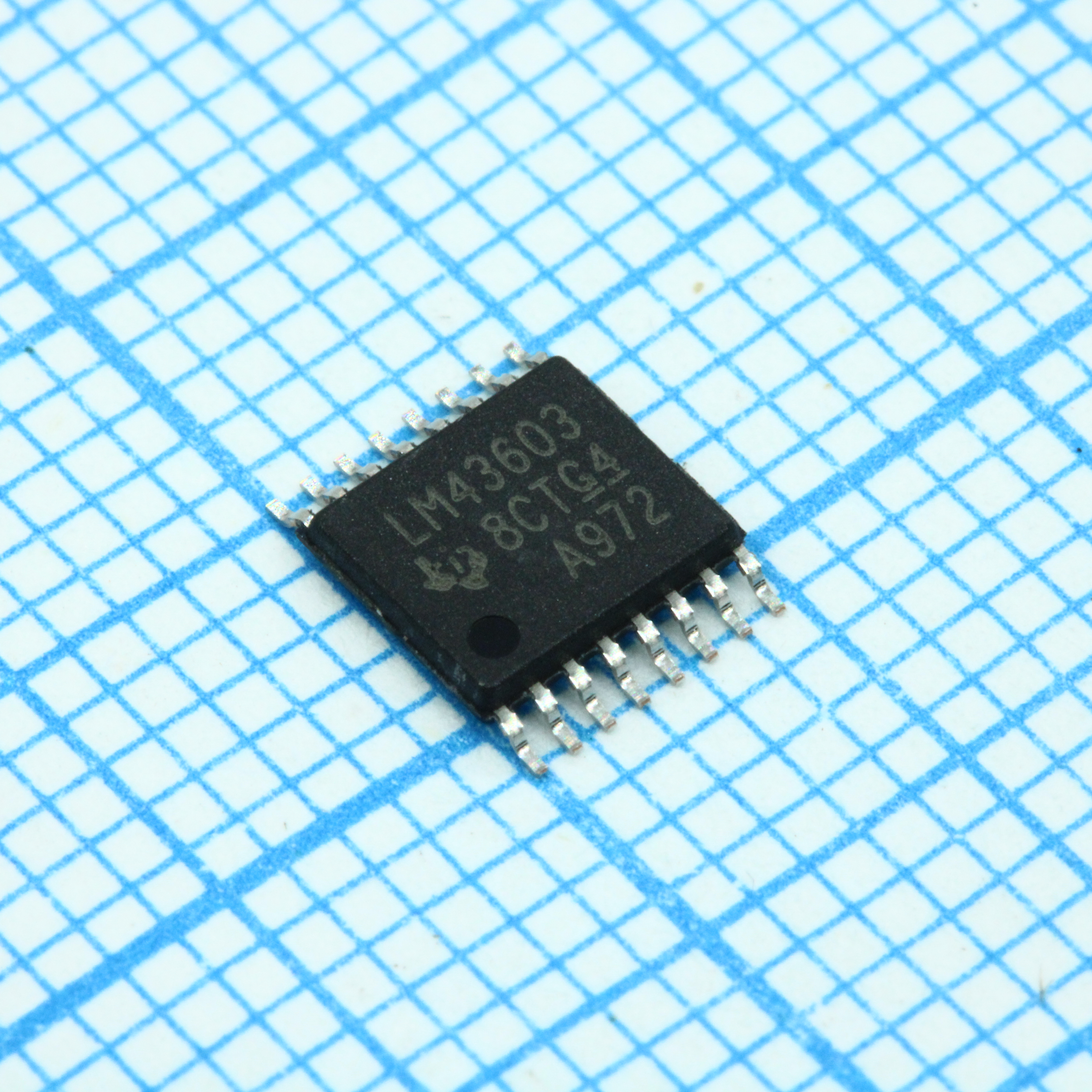 Фото LM43603PWPT Texas Instruments — LM43603PWPR — Импульсные преобразователи — Texas Instruments