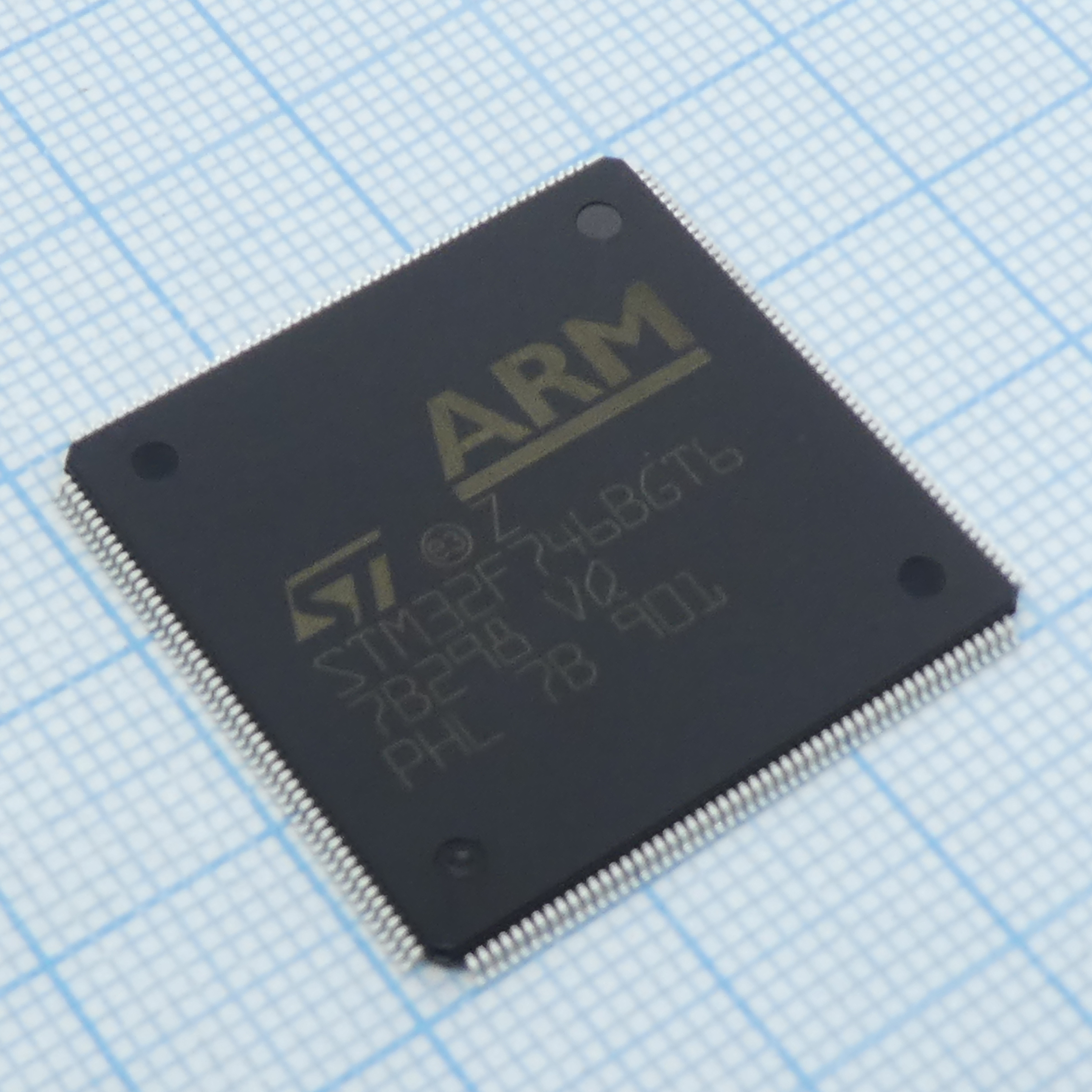 Фото STM32F746BGT6 ST Microelectronics — STM32F746BGT6 — Микроконтроллеры STM — ST Microelectronics