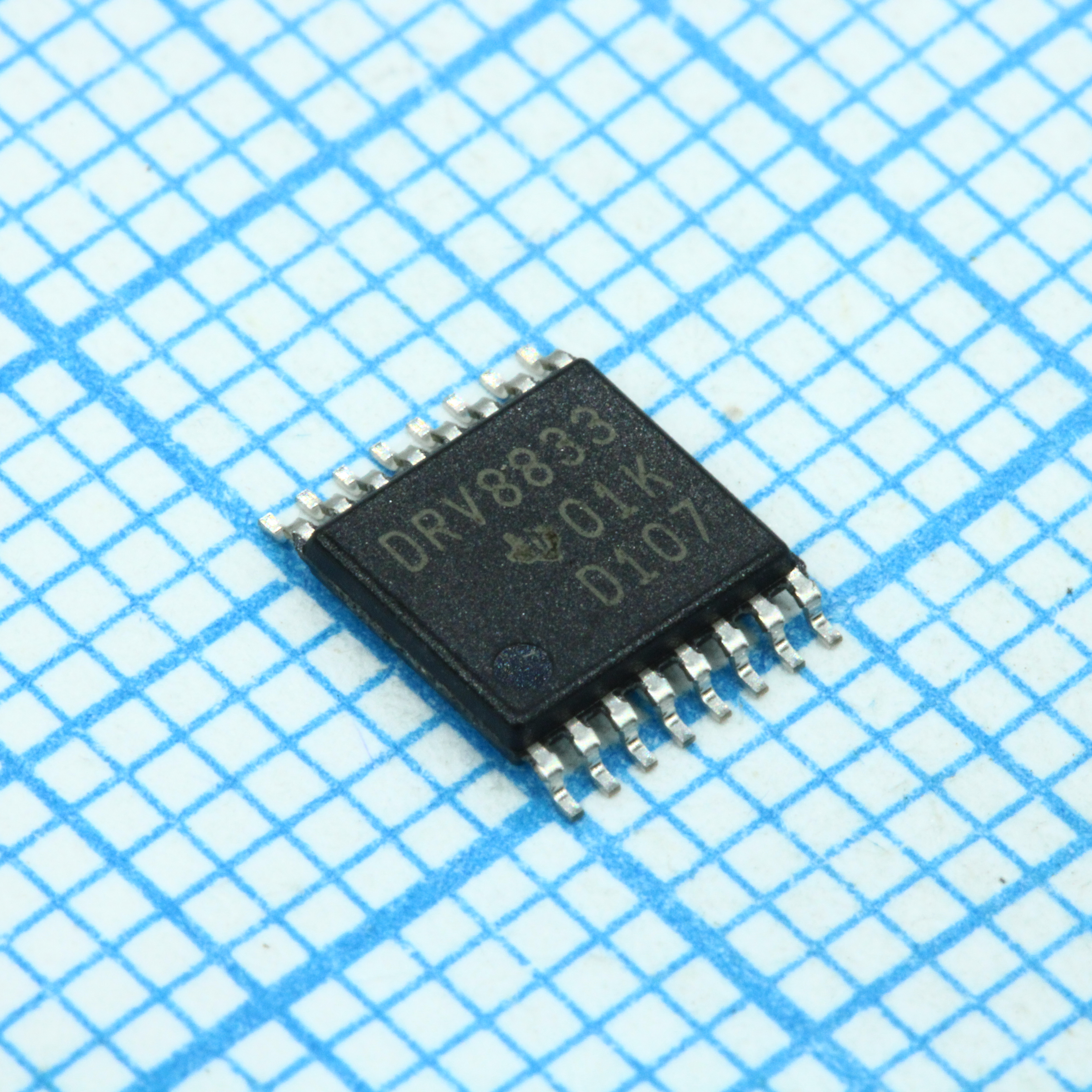 Фото DRV8833PWPR Texas Instruments — DRV8833PWPR — Драйверы (полу) мостовые и двигателей — Texas Instruments