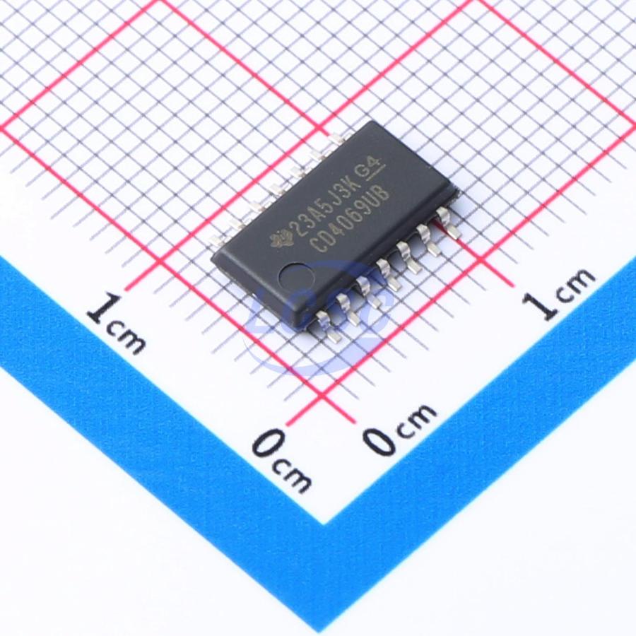 Фото CD4069UBNSR Texas Instruments — CD4069UBNSR — Микросхемы КМОП (серия 40) — Texas Instruments