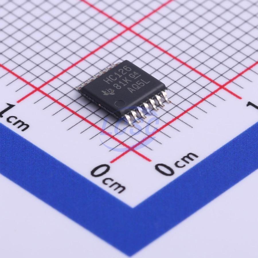Фото SN74HC126PWR Texas Instruments — SN74HC126PWR — Микросхемы ТТЛ (серия 74) — Texas Instruments