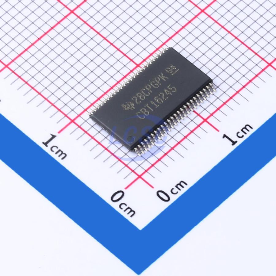 Фото SN74CBT16245DGGR Texas Instruments — SN74CBT16245DGGR — Микросхемы ТТЛ (серия 74) — Texas Instruments