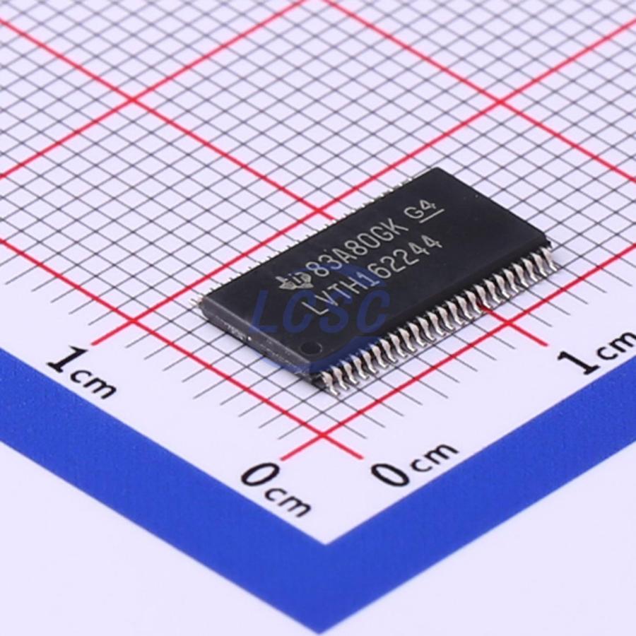 Фото SN74LVTH162244DGGR Texas Instruments — SN74LVTH162244DGGR — Микросхемы ТТЛ (серия 74) — Texas Instruments