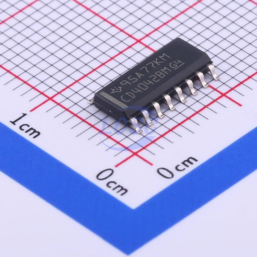 Фото CD4042BDR Texas Instruments — CD4042BDR — Микросхемы КМОП (серия 40) — Texas Instruments