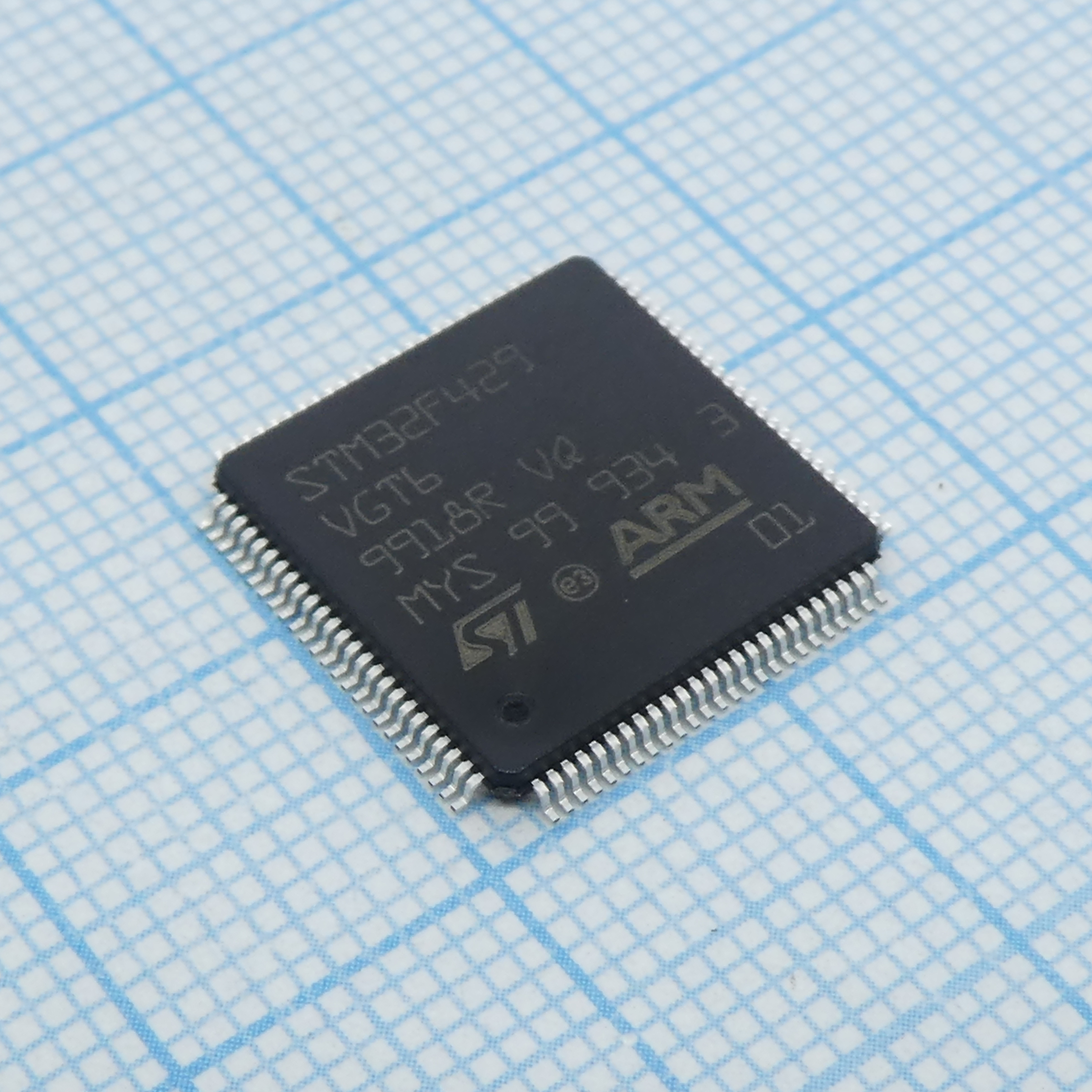 Фото STM32F429VGT6 ST Microelectronics — STM32F429VGT6 — Микроконтроллеры STM — ST Microelectronics